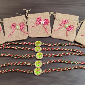 Мартеничка гривна с детелина